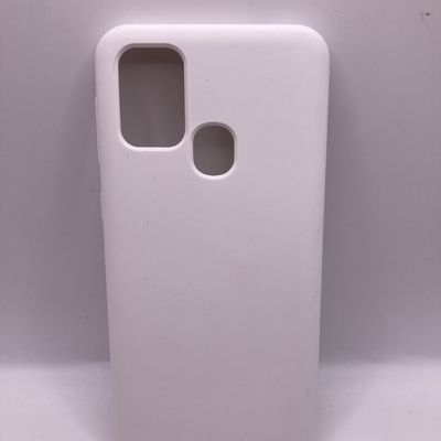 Чохол Samsung M31 Wawe Silicone білий Китай
