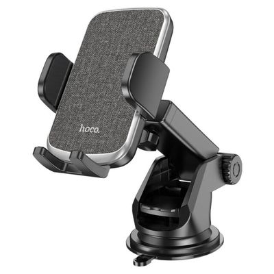 Holder  CA95 Polaris push-type телескопічний на присосці (центральна консоль/лобове скло) (Чорний) black 32695 Hoco