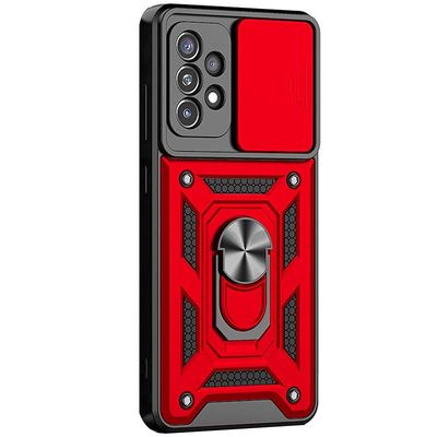 Ударостійкий чохол Camshield Serge Ring для Samsung Galaxy A35 (Червоний) 69651 Чехол