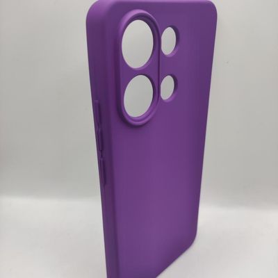 Чохол Silicone Cover Lakshmi Full Camera (A) для Xiaomi Redmi Note 13 4G (Фіолетовий / Purple) 69964 Чехол