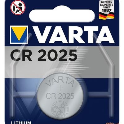 Батарейки CR2025 Varta по 10 шт/цена за 1 бат. 15893 Китай