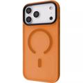 TPU+PC чохол Metal Buttons with MagSafe для iPhone 17 Pro Max (cosmic orange) 64346