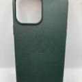 Кожаный чехол Leather Case (AA) with MagSafe для Apple iPhone 13 Pro Max (6.7) (Military green) 55251 Китай