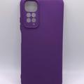 Чохол Silicone Cover Lakshmi Full Camera (A) для Xiaomi Redmi Note 11 (Global) / Note 11S (Фіолетовий / Purple) Чехол