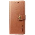 Шкіряний чохол книжка GETMAN Gallant (PU) для Xiaomi Redmi Note 12 4G (Коричневий) 63814 63814* Чехол