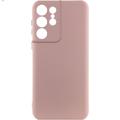 Чохол Silicone Cover Lakshmi Full Camera (A) для Samsung Galaxy S23 Ultra (Рожевий / Pink Sand) 59080 Чехол