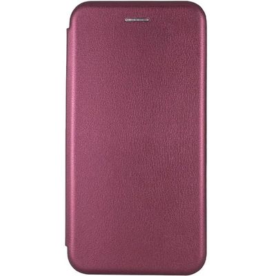 Шкіряний чохол-книжка Classy для Xiaomi Redmi Note 15 4G/5G (EU) (Бордовий) 00084842 Чехол