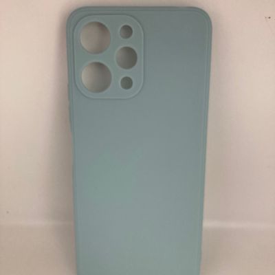 Силіконовий чохол Candy Full Camera для Xiaomi Redmi 12 (Сірий / Smoky Gray) Чехол