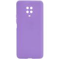 Силіконовий чохол Candy Full Camera для Xiaomi Redmi Note 9s / Note 9 Pro / Note 9 Pro Max (Бузковий / Dasheen) 48832 48832* Чехол