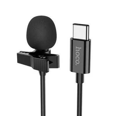 Microphone  L14 Type-C lavalier Black 775703 775703 Hoco