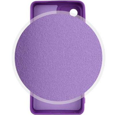 Чохол Silicone Cover Lakshmi Full Camera (A) для Samsung Galaxy A54 5G (Фіолетовий / Purple) 59084 Чехол