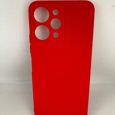 Чохол Silicone Cover Lakshmi Full Camera (A) для Xiaomi Redmi 12 (Червоний / Red) 64971 Чехол
