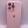 Чохол Silicone Case Full Camera Protective (AA) для Apple iPhone 15 Pro Max (6.7) (Рожевий / Chalk Pink) 66393 66393* Чехол