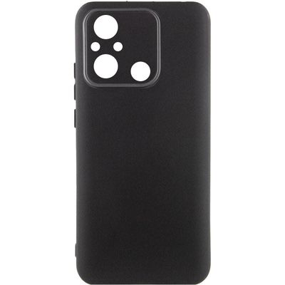 Чохол Silicone Cover Lakshmi Full Camera (A) для Xiaomi Redmi 12C (Чорний / Black) 63852 Чехол