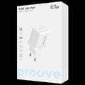 МЗП Pure GaN Max 67W (Type-C + Type-C) (white) 60070 Proove
