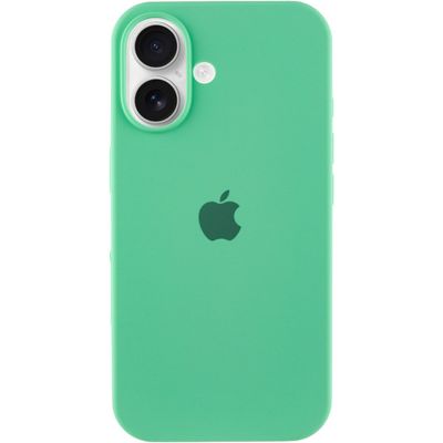Чохол Silicone Case Full Protective (AA) для Apple iPhone 16 (6.1) (Зелений / Cyprus Green) 72975 72975* Чехол