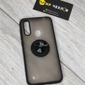 TPU+PC чехол Deen ColorEdgingRing for Magnet для ZTE Blade A7 (2020) (Черный) Китай