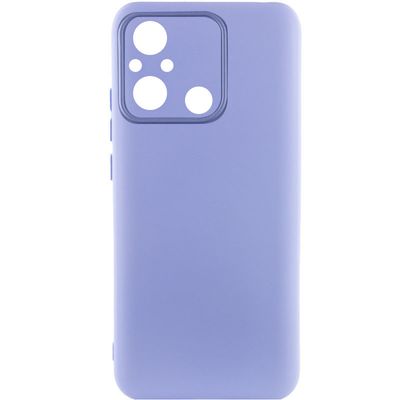 Чохол Silicone Cover Lakshmi Full Camera (A) для Xiaomi Redmi 12C (Бузковий / Dasheen) 63852 Чехол
