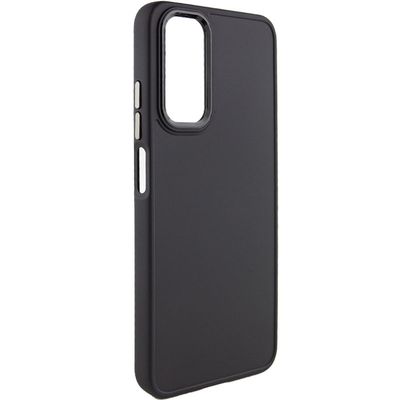 TPU чохол Bonbon Metal Style для Samsung Galaxy A55 (Чорний / Black) 70828 70828* Чехол