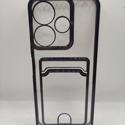 Чохол WAVE Metal Pocket Case Xiaomi Redmi 13 4G/Poco M6 4G/Note 13R (black) 58736