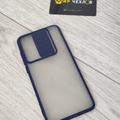 Чехол Camshield mate TPU со шторкой для камеры для Xiaomi Redmi Note 8 Pro (Синий) Китай