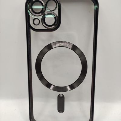 Чохол Metal Matte Case with Magnetic Ring iPhone 13 (black) 54515 Чехол