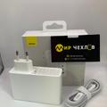 МЗП  GaN5 Pro 140W (2 x Type-C + USB) + Кабель Type-C + Type-C) (white) 38806 Baseus