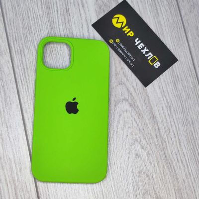 Silicone Case Full Protective (AA) для Apple iPhone 13 (6.1) (Зеленый / Green) 49838 49838* Чехол