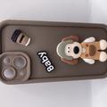 Чохол Pretty Things Case iPhone 13 (brown/baby) 54854 Чехол