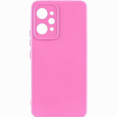 Чохол Silicone Cover Lakshmi Full Camera (AAA) для Xiaomi Redmi 12 (Рожевий / Light pink) 65795 65795* 65795 Чехол