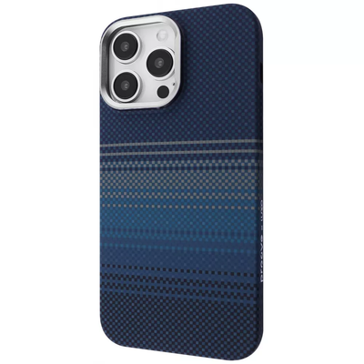 Чохол Proove Gleam Case with Magnetic Ring iPhone 16 Pro Max (blue stripes) 64729 64729 Чехол