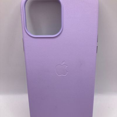 Кожаный чехол Leather Case (AA) with MagSafe для Apple iPhone 13 Pro Max (6.7) (Elegant purple) 55251 55251* 55251 Китай