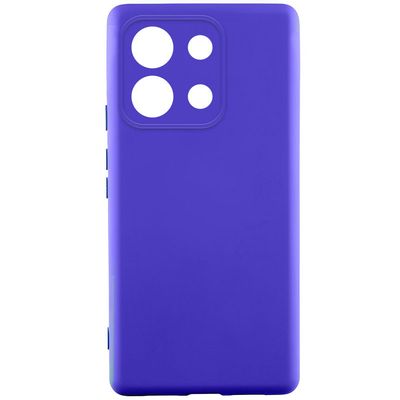 Чохол Silicone Cover Lakshmi Full Camera (A) для Xiaomi Poco X6 Pro (Бузковий / Dasheen) 69967 Чехол