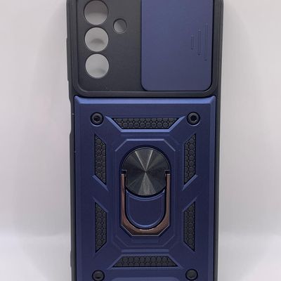 Ударостійкий чохол Camshield Serge Ring для Samsung Galaxy A04s (Синій) Чехол