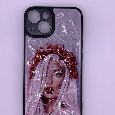 TPU+PC чехол Prisma Ladies для Apple iPhone 14 (6.1) (Ukrainian Girl) 61394 61394* 61394 Чехол