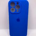 Чохол Silicone Case Full Camera Protective (AA) для Apple iPhone 15 Pro (6.1) (Синій / Capri Blue) 66392 66392* 66392 Чехол