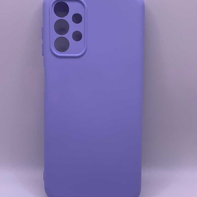 Чохол Silicone Cover Lakshmi Full Camera (A) для Samsung Galaxy A13 4G (Сиреневий / Dasheen) Чехол