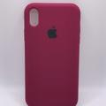Silicone Case Full Protective (AA) для Apple iPhone XR (6.1) (Бордовый / Maroon) 34365 34365* 34365 Чехол