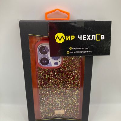 Чохол Ip13 Pro Bling World red 75490  * Китай