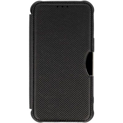 Шкіряний чохол книжка GETMAN Razor (PU) для Xiaomi Redmi 13C / Poco C65 (Carbon) 73760 Чехол