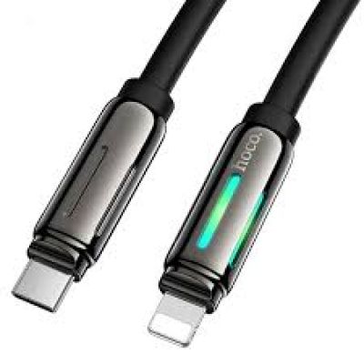 Дата кабель  U136 Prize Type-C to Lightning 27W (1.2m) (Black) 74160 Hoco