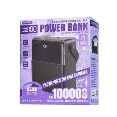 Портативна Батарея Power Bank Remax FP-1 100 000mAh Piloteer Series 27W+22.5W PD+QC (Чорний)