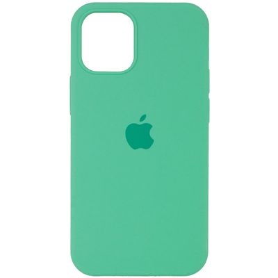Чохол Silicone Case Full Protective (AA) для Apple iPhone 13 (6.1) (Зелений / Spearmint) 49838 49838* 49838 Чехол