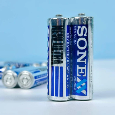 Батарейка солева Sonex 1.5V AA R6P пальчикова (2шт/60шт/1200шт) 54076