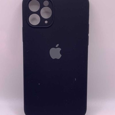 11 pro Чохол Silicone Case Square Full Camera Protective (AA) для Apple iPhone 11 Pro (5.8) (Чорний / Black) 00040235 00040235 Чехол