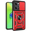 Ударостійкий чохол Camshield Serge Ring для Xiaomi Poco X5 5G / Note 12 5G (Червоний) 63332 Чехол