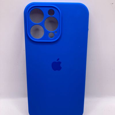 Чохол Silicone Case Full Camera Protective (AA) для Apple iPhone 14 Pro Max (6.7) (Синій / Capri Blue) 57053 57053* Чехол