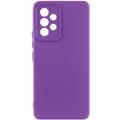 Чохол Silicone Cover Lakshmi Full Camera (A) для Samsung Galaxy A52 4G / A52 5G / A52s (Фіолетовий / Purple) 54533 Чехол