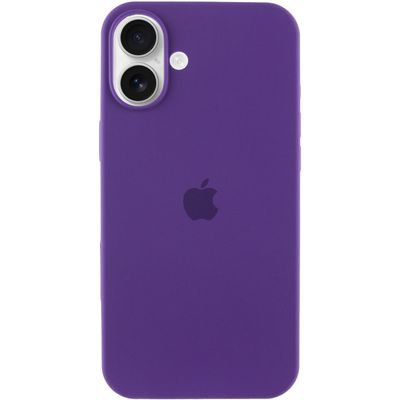 Чохол Silicone Case Full Protective (AA) для Apple iPhone 16 (6.1) (Фіолетовий / Elderberry) 72975 72975* Чехол