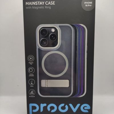 Чохол  Mainstay Case with Magnetic Ring iPhone 16 Pro (black) 59569 59569 59569 Proove